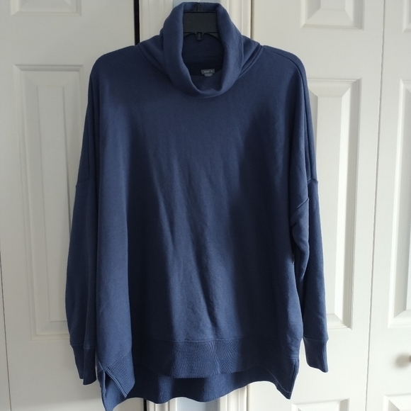 Aerie Oversized Cowl Neck Sweatshirt SP - Picture 1 of 11